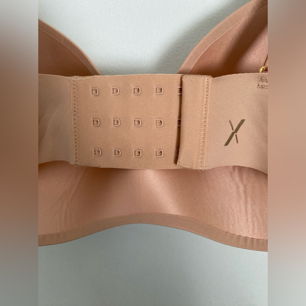 Knix WingWoman Contour Bra Size 4 Nude Neutral Everyday Undergarments Adjustable - Picture 11 of 12